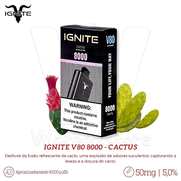 Pod Desc Ignite V80 8.000 - Cactus