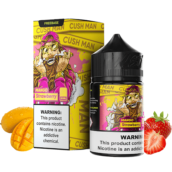 Juice Nasty Cush man 60ml / 3mg - Low Mint Mango Strawberry