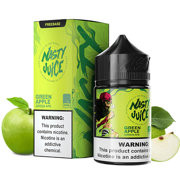 Juice Nasty Original 60ml / 3mg - Green Apple