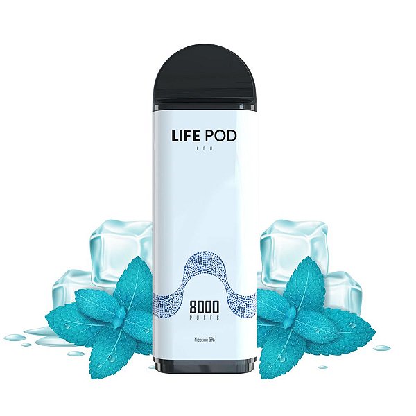 Refil Desc Life Pod 8.000 - Menthol