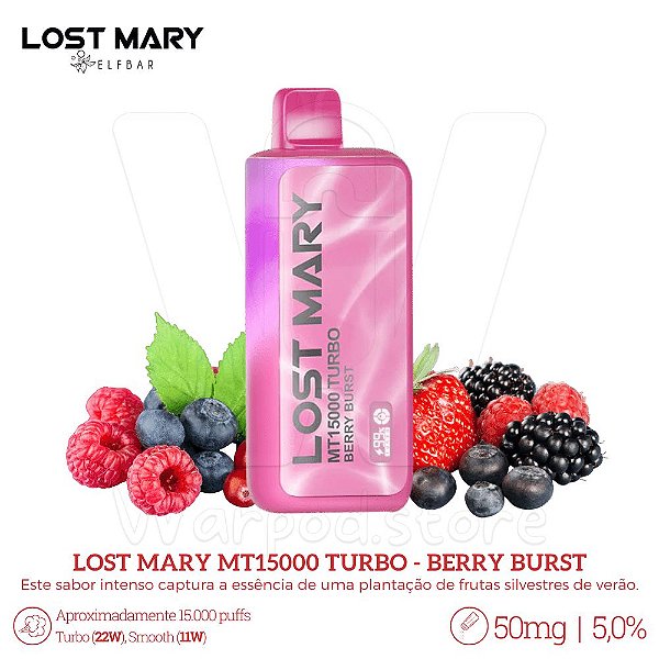 Pod Desc Lost Mary MT15.000 - Berry Burst
