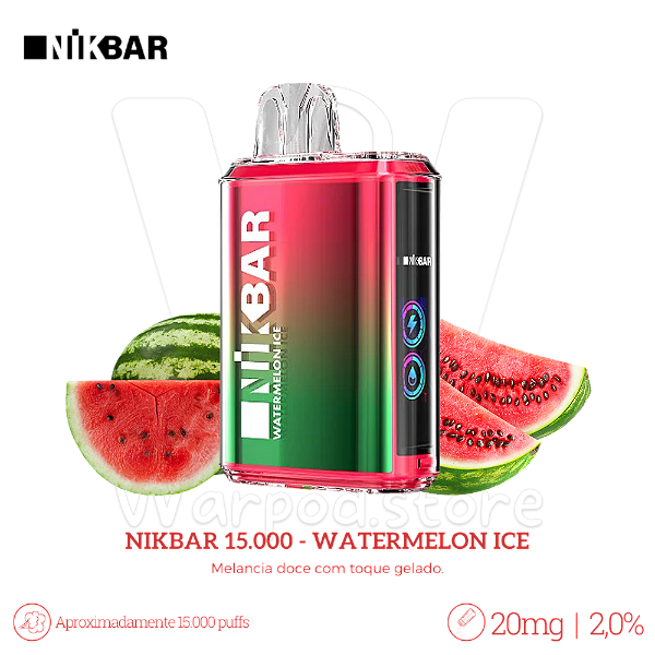 Pod Desc Nikbar 15.000  - Watermelon Ice