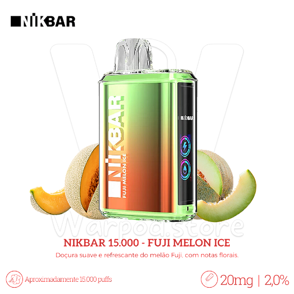 Pod Desc Nikbar 15.000  - Fuji Melon Ice