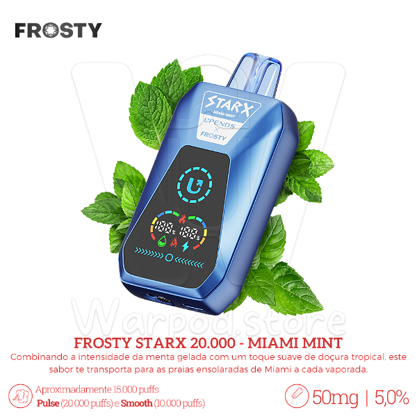 Pod Desc Frosty Starx 20.000 - Miami Mint