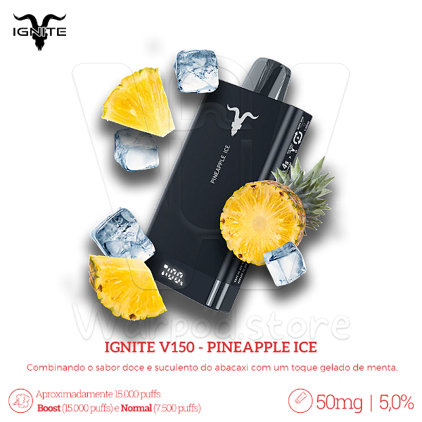 Pod Desc Ignite V150 15.000 - Pineapple Ice