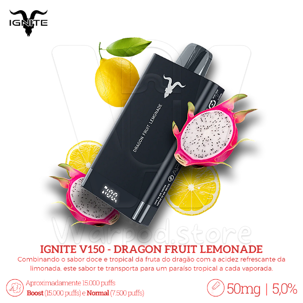 Pod Desc Ignite V150 15.000 - Dragon Fruit Lemonade