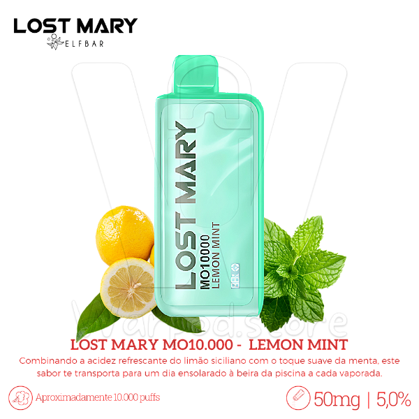 Pod Desc Lost Mary MO 10.000 - Lemon Mint