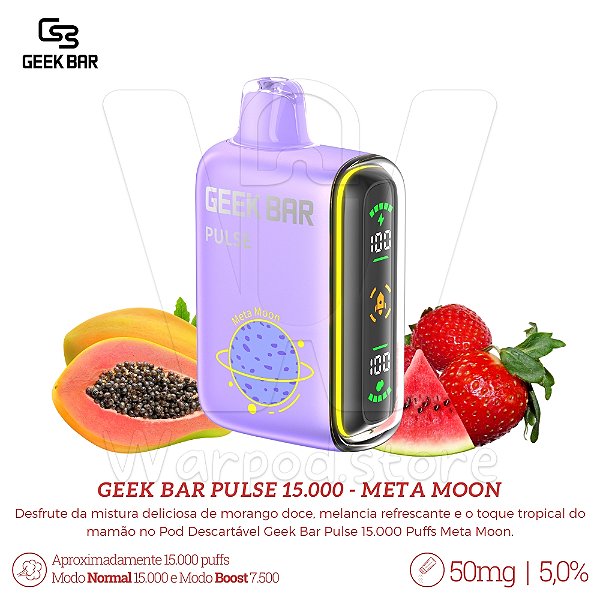 Pod Desc Geek Bar 15.000 - Meta Moon