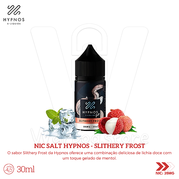 Nic Salt Hypnos 30ml / 35mg - Slithery Frost