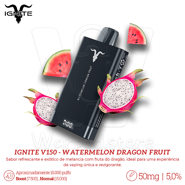 Pod Desc Ignite V150 15.000 - Watermelon Dragon Fruit