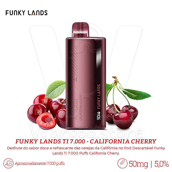 Pod Desc Funky Lands Ti 7.000 - California Cherry