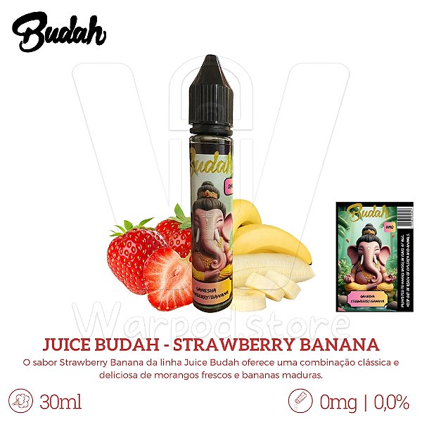 Juice Budah 30ml / 0mg - Strawberry Banana