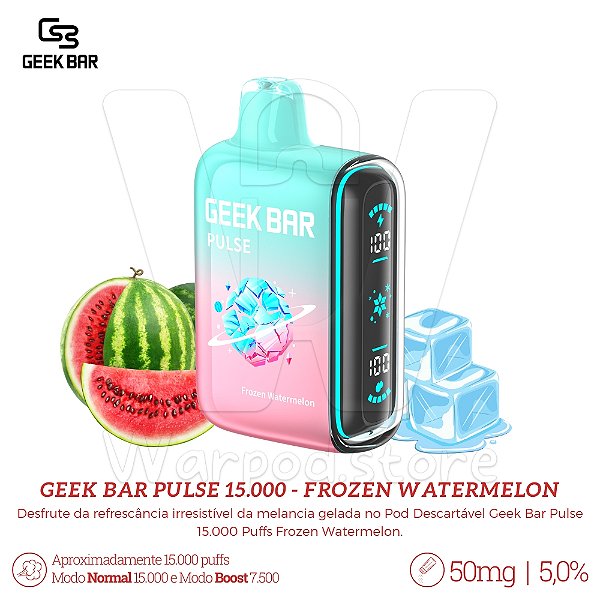 Pod Desc Geek Bar 15.000 - Frozen Watermelon