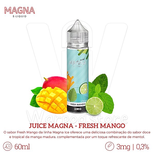 Juice Magna Ice 60ml / 3mg - Fresh mango