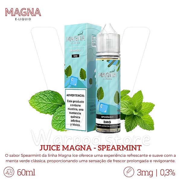Juice Magna Ice 60ml / 3mg - Spearmint