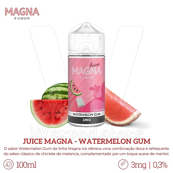 Juice Magna Ice 100ml / 3mg - Watermelon Gum