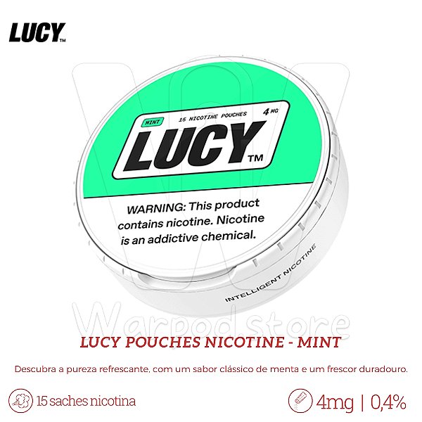 Pouches de Nic Lucy 4mg - Mint