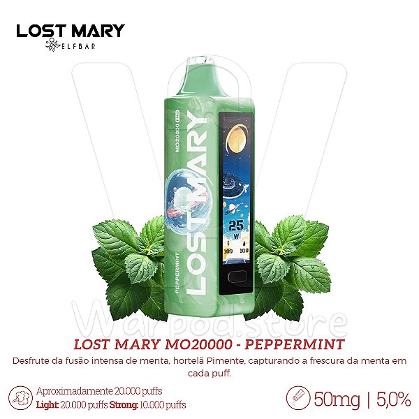 Pod Desc Lost Mary MO20.000 Pro - Peppermint