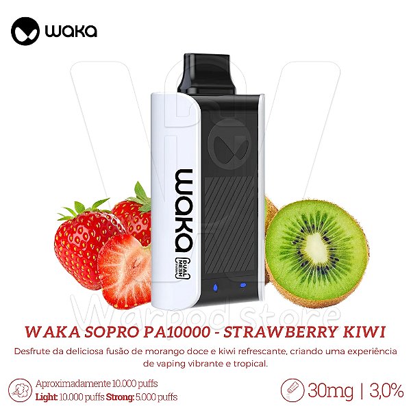Pod Desc  Waka SoPro PA10000 - Strawberry Kiwi