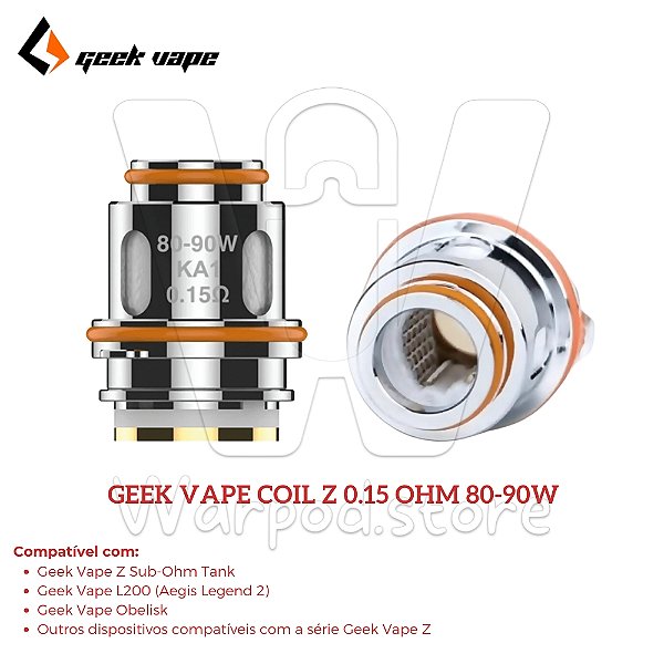 Resistencia Geek Vape Z KA1 0.15Ohm 80-90w