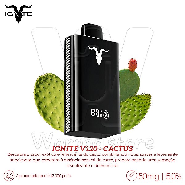 Pod Desc Ignite V120 12.000 - Cactus