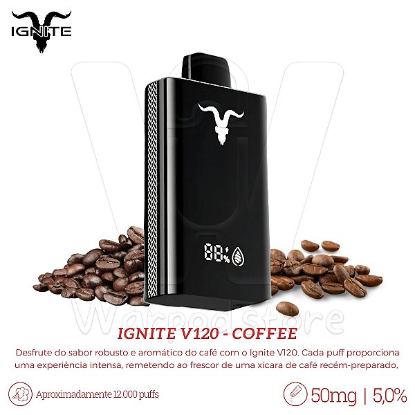 Pod Desc Ignite V120 12.000 - Coffee