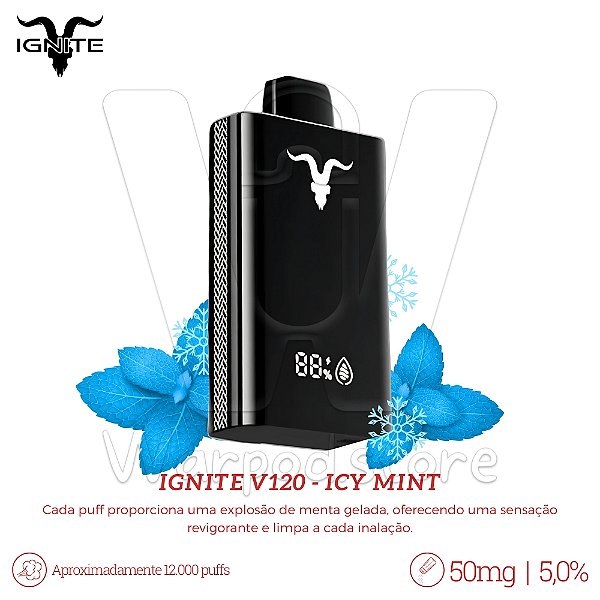 Pod Desc Ignite V120 12.000 - Icy Mint