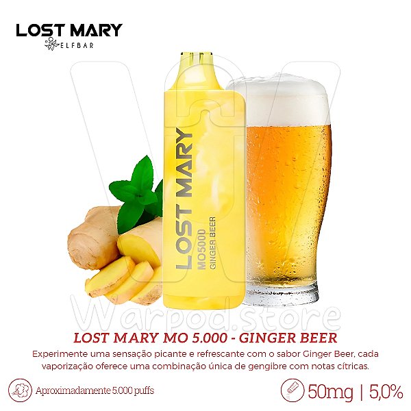 Pod Desc Lost Mary MO5.000 - Ginger Beer