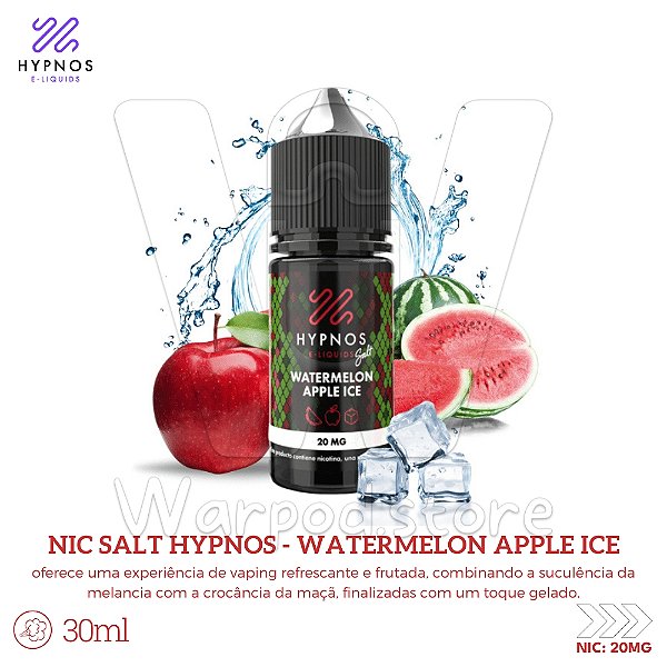 Nic Salt Hypnos 30ml / 20mg - Watermelon Apple Ice