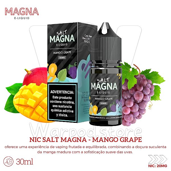 Nic Salt Magna 30ml / 20mg - Mango Grape