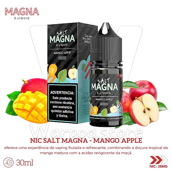 Nic Salt Magna 30ml / 35mg - Mango Apple