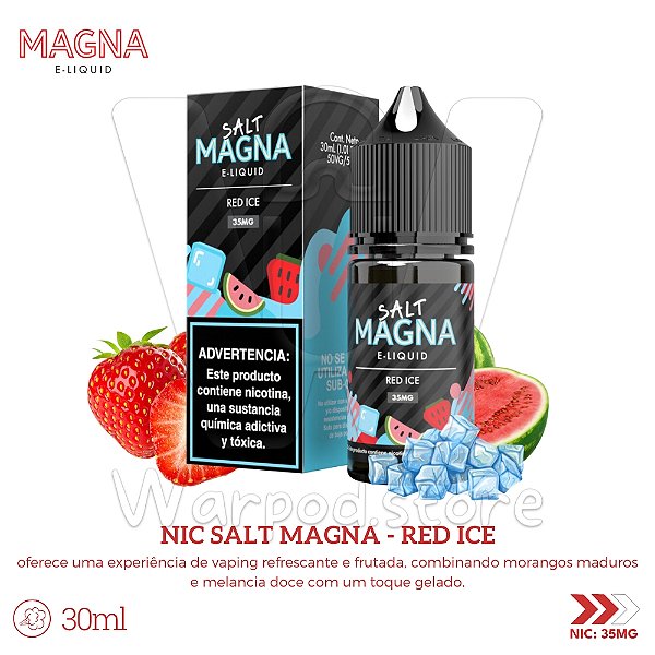 Nic Salt Magna 30ml / 35mg - Red Ice