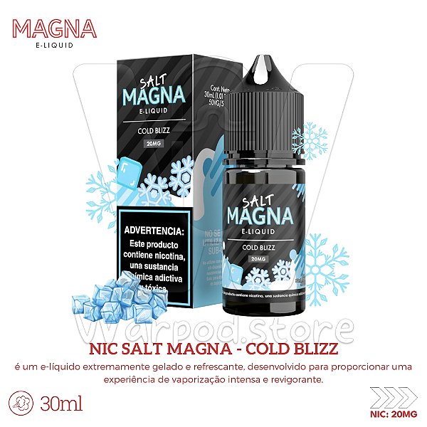 Nic Salt Magna 30ml / 20mg - Cold Blizz