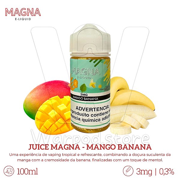 Juice Magna Ice 100ml / 3mg - Mango Banana