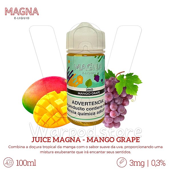 Juice Magna Ice 100ml / 3mg - Mango Grape