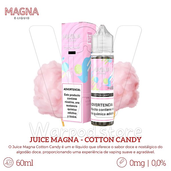 Juice Magna Ice 60ml / 0mg - Cotton Candy