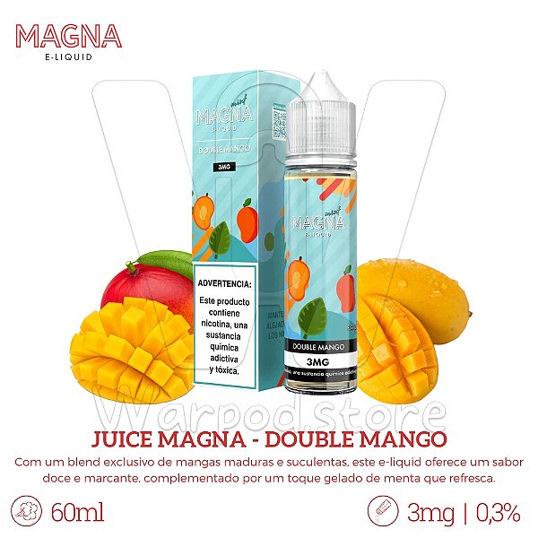 Juice Magna Ice 60ml / 3mg - Double Mango