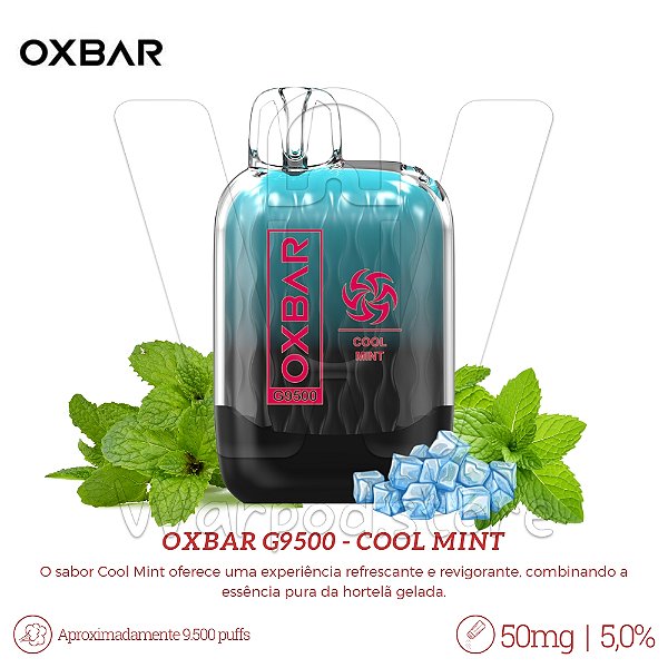 Pod Desc Oxbar G9.500 - Cool Mint