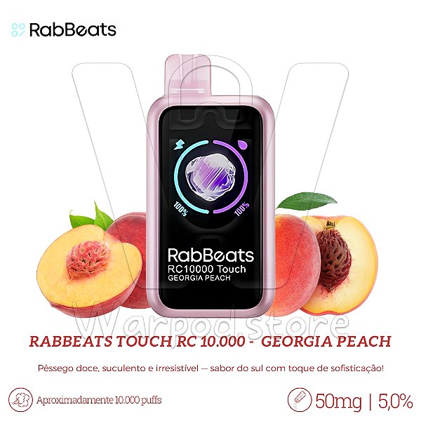 Pod Desc RabBeats Touch RC 10.000 - Georgia Peach