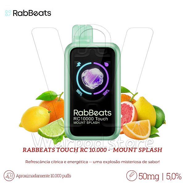 Pod Desc RabBeats Touch RC 10.000 - Mount Splash