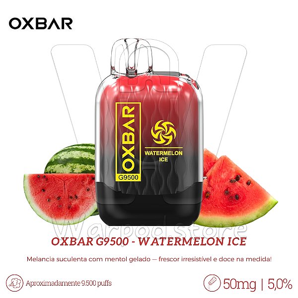 Pod Desc Oxbar G9.500 - Watermelon Ice