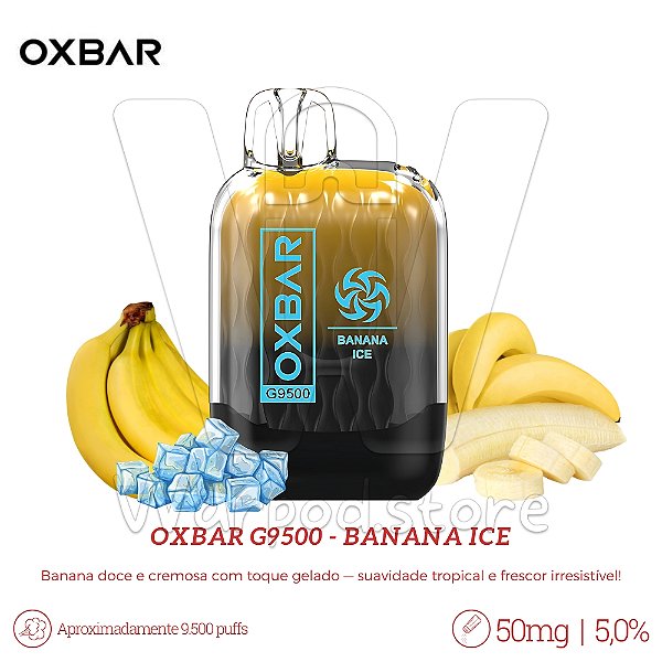 Pod Desc Oxbar G9.500 - Banana Ice