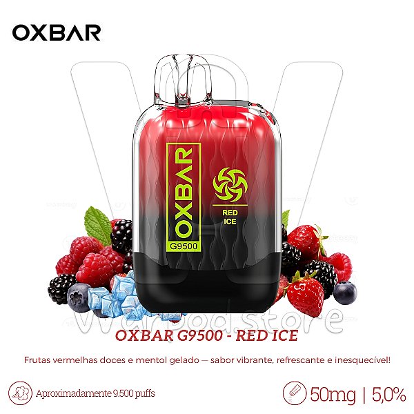 Pod Desc Oxbar G9.500 - Red Ice
