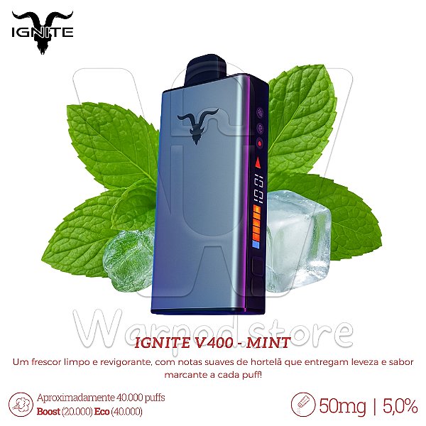 Pod Desc Ignite V400 40.000 - Mint