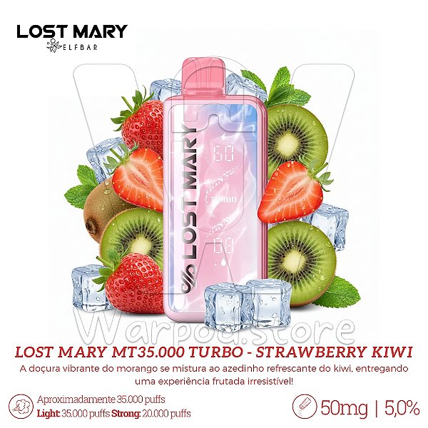 Pod Desc Lost Mary MT35.000 Turbo - Strawberry Kiwi
