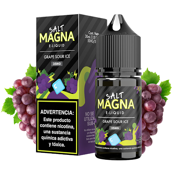 Nic Salt Magna 30ml / 35mg - Grape Sour Ice