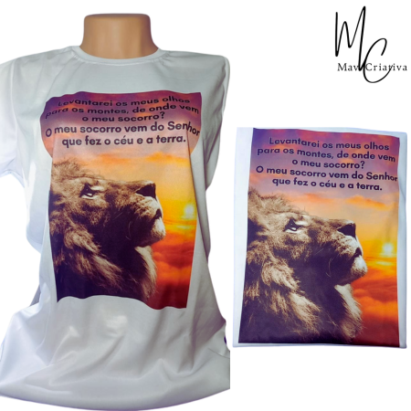 Camiseta Branca Personalizada