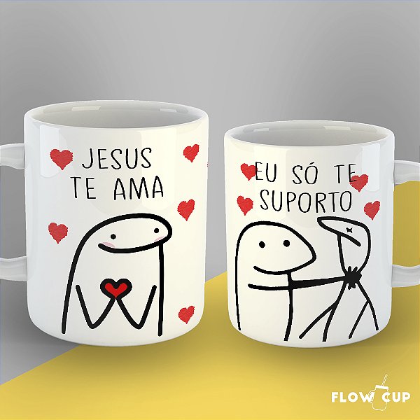 Caneca - Jesus te ama...