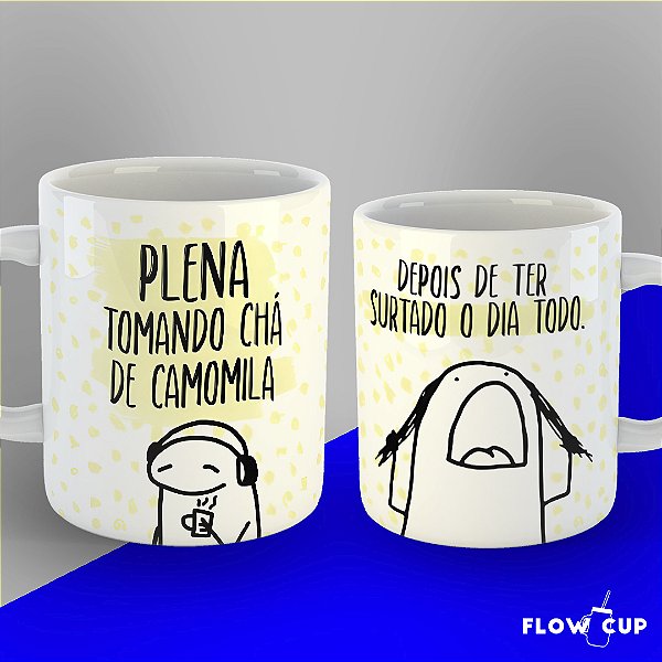 Caneca - Plena tomando chá