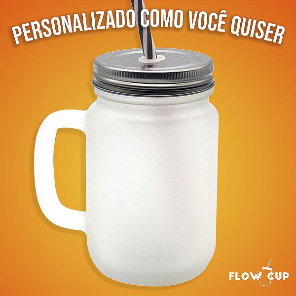 Copo de Vidro - Personalizado Como Você Quiser!